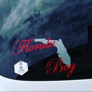 Florida boy decal